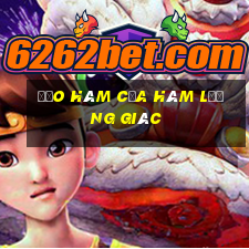 đạo hàm của hàm lượng giác