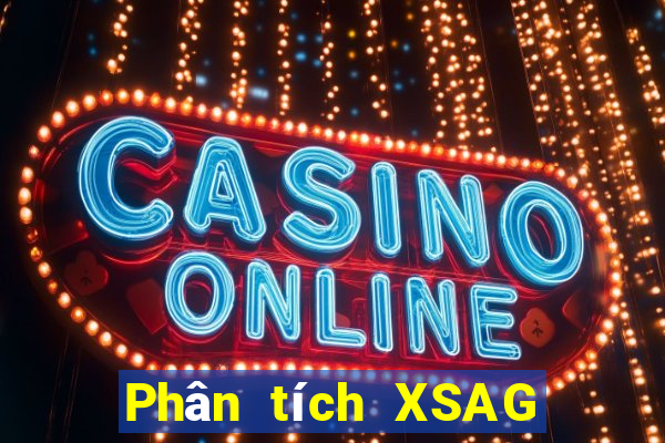 Phân tích XSAG ngày 25