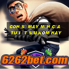 con số may mắn của tuổi ất sửu hôm nay