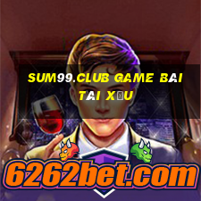 Sum99.Club Game Bài Tài Xỉu