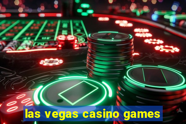 las vegas casino games