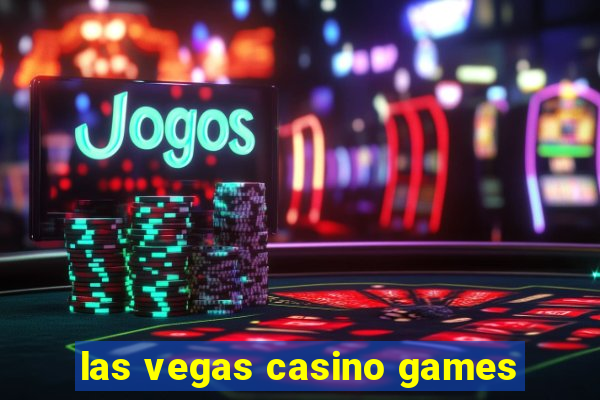 las vegas casino games