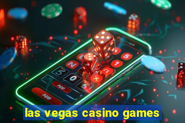 las vegas casino games