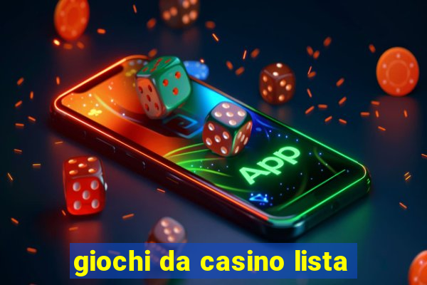 giochi da casino lista