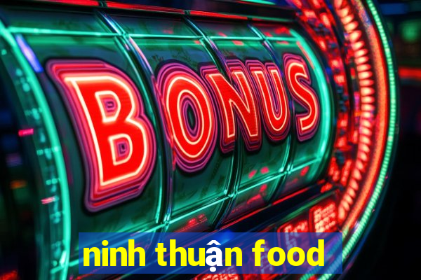 ninh thuận food