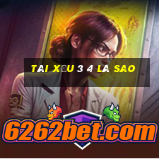 tài xỉu 3 4 là sao