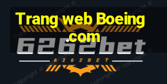 Trang web Boeing.com