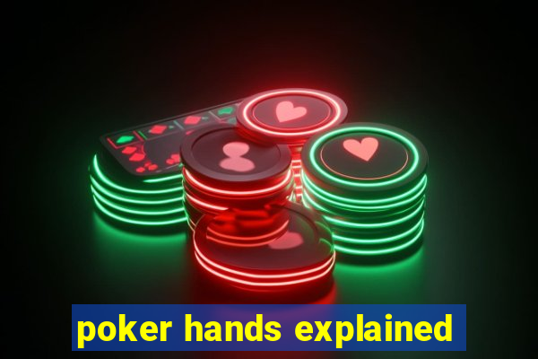 poker hands explained