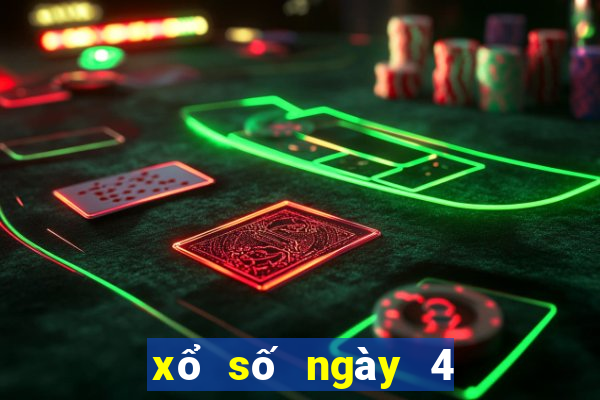 xổ số ngày 4 tháng 5