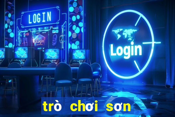 trò chơi sơn móng chân