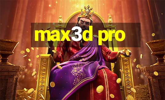 max3d pro