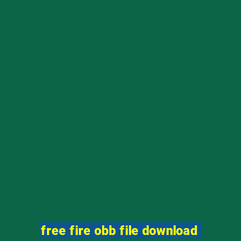 free fire obb file download