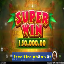 free fire nhân vật