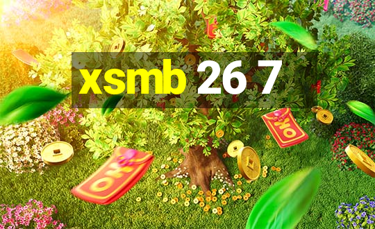 xsmb 26 7