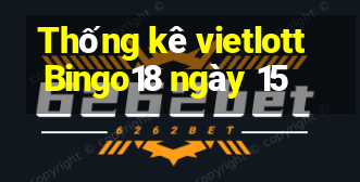 Thống kê vietlott Bingo18 ngày 15