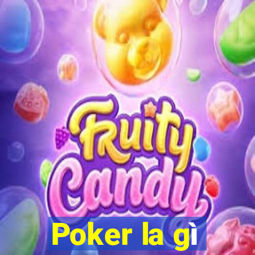 Poker la gì