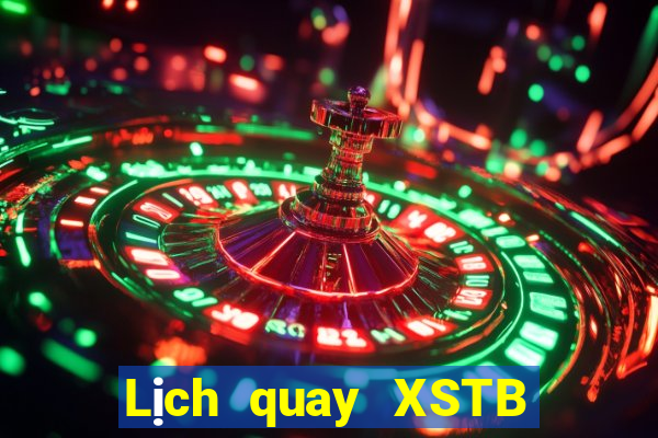 Lịch quay XSTB ngày 31