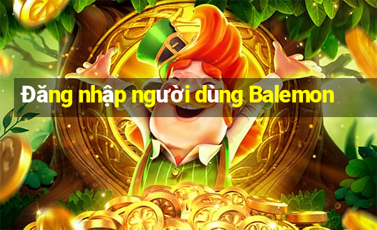 Đăng nhập người dùng Balemon