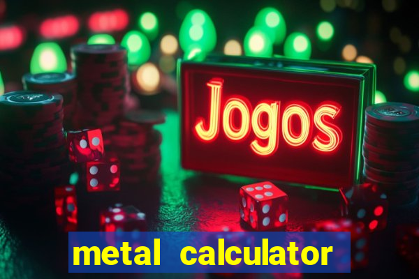 metal calculator all in one