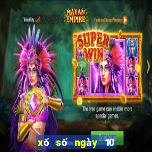 xổ số ngày 10 tháng 12