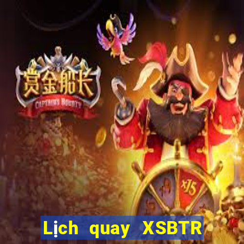 Lịch quay XSBTR ngày 21