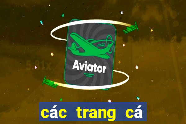 các trang cá cược bóng đá