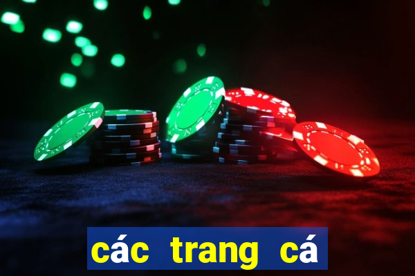 các trang cá cược bóng đá