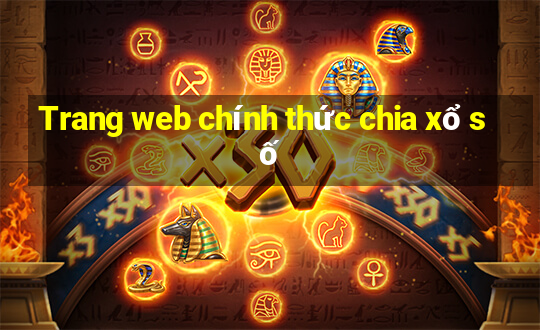 Trang web chính thức chia xổ số