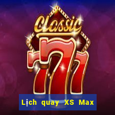 Lịch quay XS Max 4D ngày 9