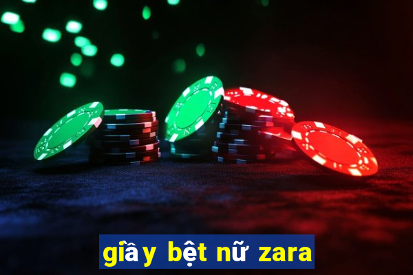 giầy bệt nữ zara