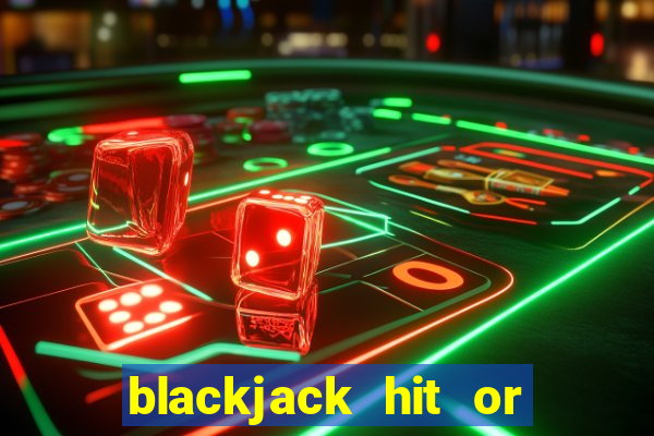 blackjack hit or stay chart