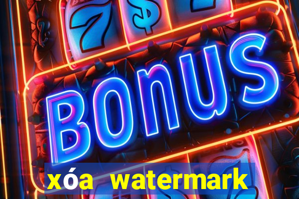 xóa watermark trong pdf