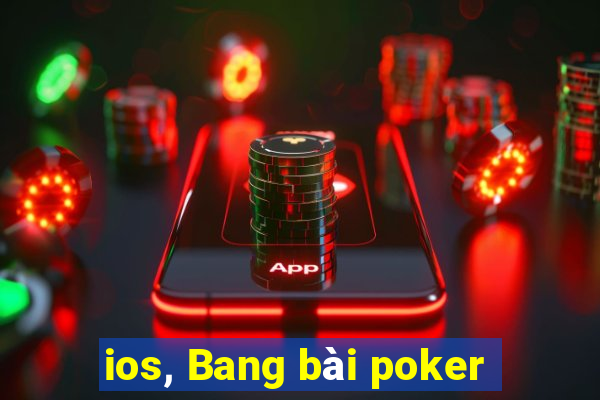 ios, Bang bài poker