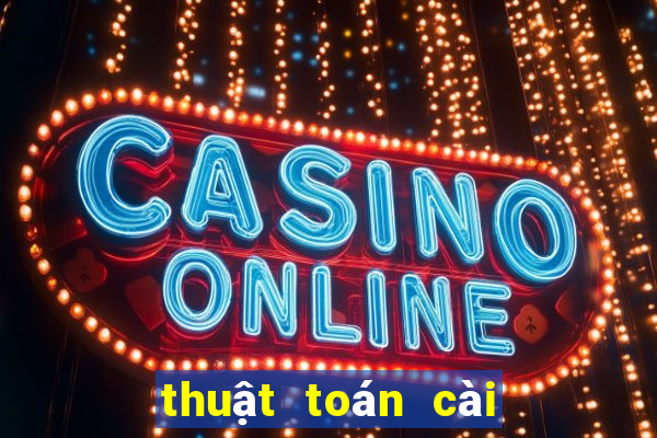 thuật toán cài đặt trò chơi tài chính