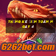 Thống kê điện toán ngày 4