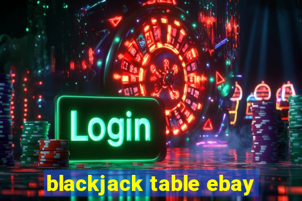 blackjack table ebay