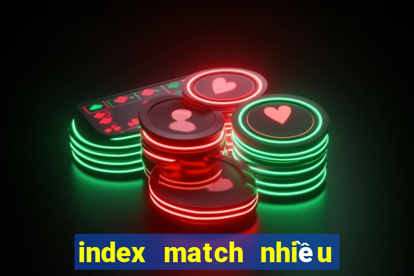 index match nhiều điều kiện