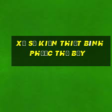 xổ số kiến thiết bình phước thứ bảy