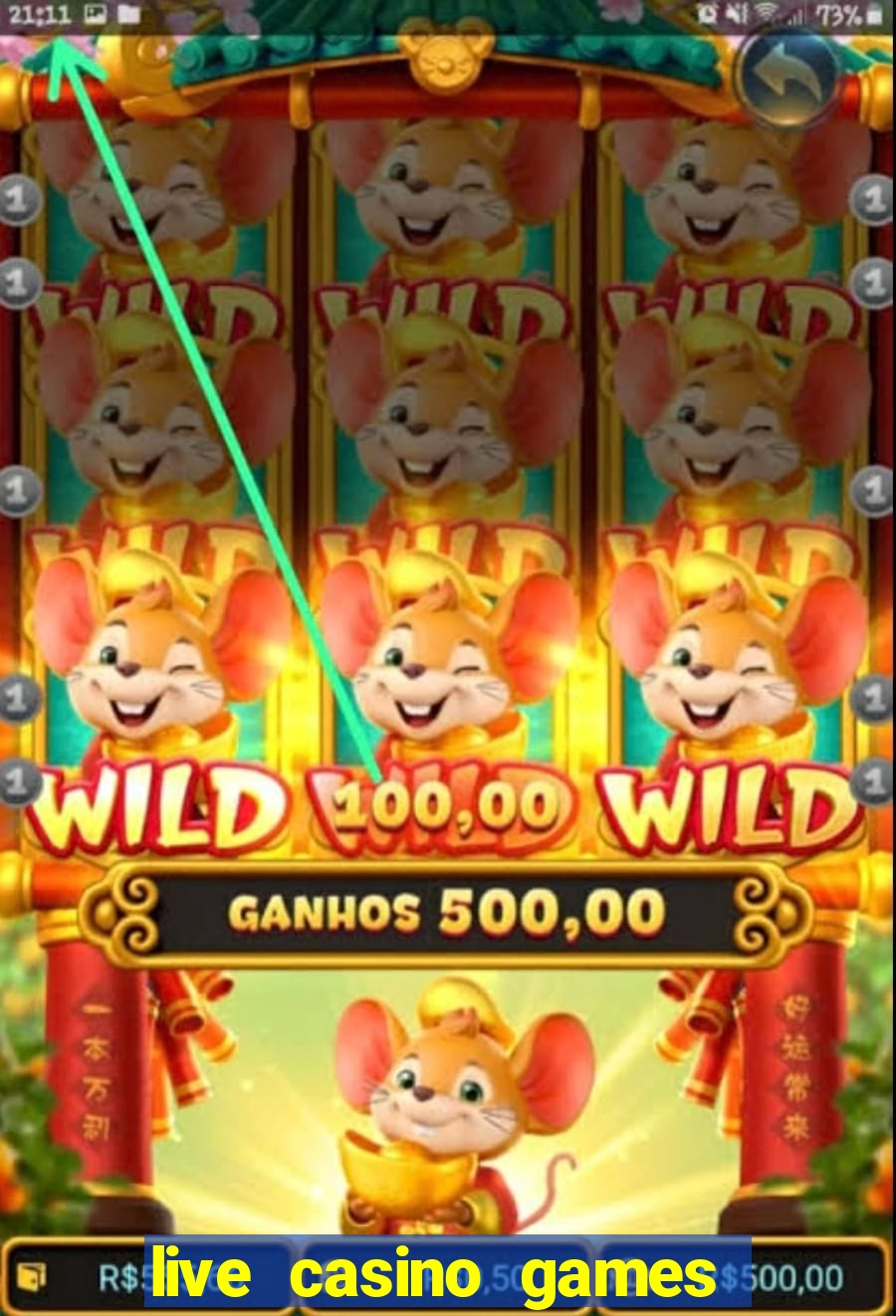 live casino games online free