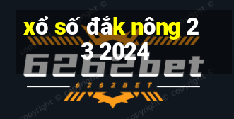 xổ số đắk nông 2 3 2024