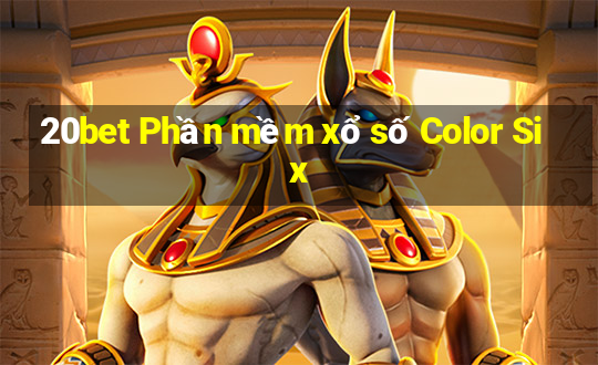 20bet Phần mềm xổ số Color Six