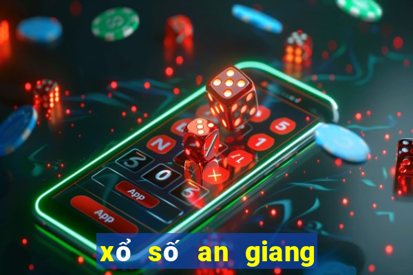 xổ số an giang ngày 12 tháng 1