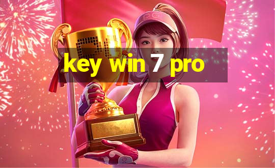 key win 7 pro