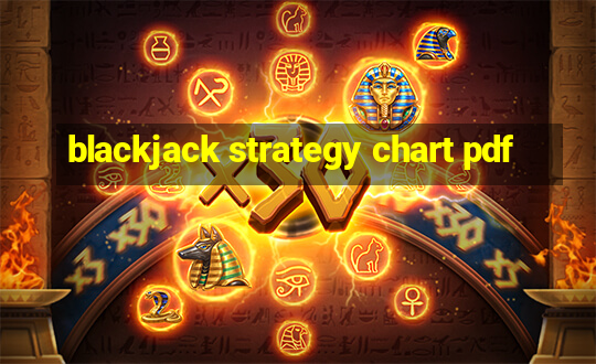 blackjack strategy chart pdf