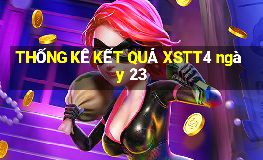 THỐNG KÊ KẾT QUẢ XSTT4 ngày 23