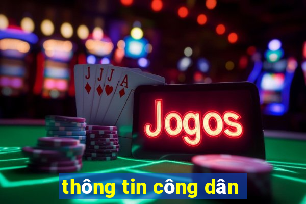 thông tin công dân