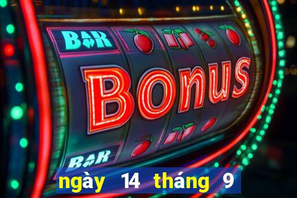 ngày 14 tháng 9 xổ số bình thuận