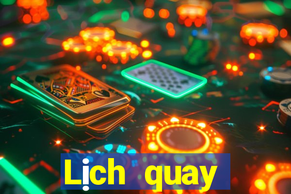 Lịch quay XSBINGO18 thứ tư