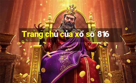 Trang chủ của xổ số 816