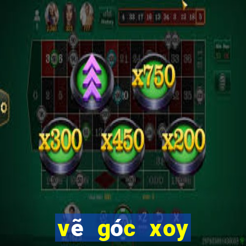 vẽ góc xoy khác góc bẹt